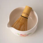 Hand-painted Floral Ceramic Matcha Bowl Set Unique Matcha Whisk Gift Set 450ml